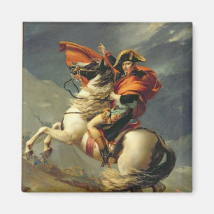 Napoleon Crossing the Alps on 20th May 1800 Magnet