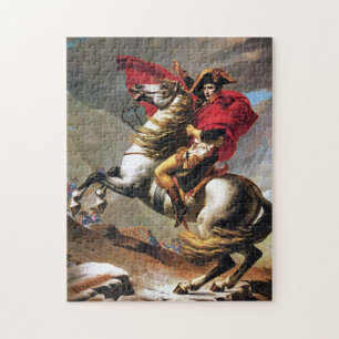 Napoleon Crossing the Alps Puzzle