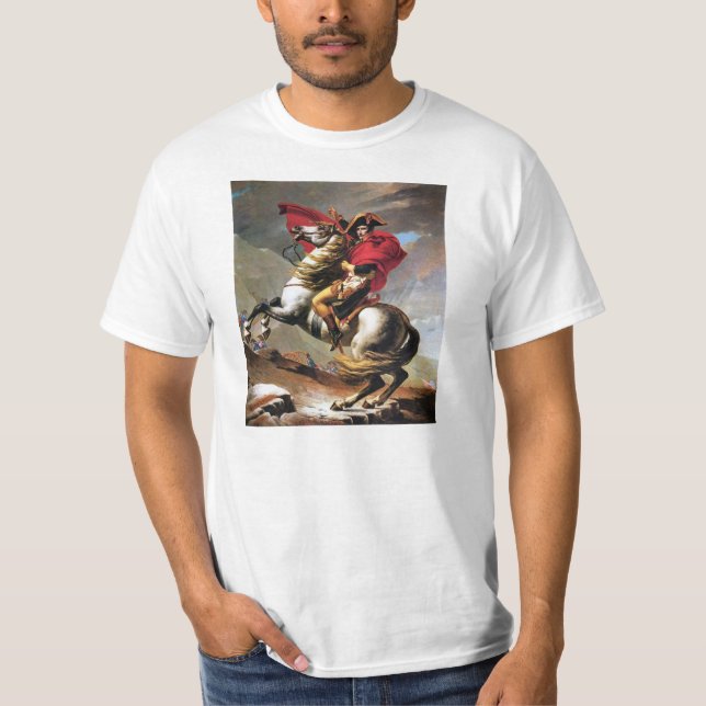 Napoleon Crossing the Alps T-shirt (Front)