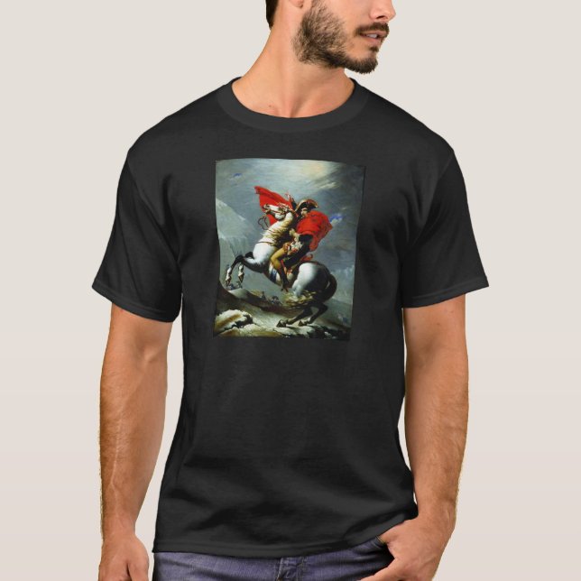 Napoleon Crossing the Alps T-Shirt (Front)