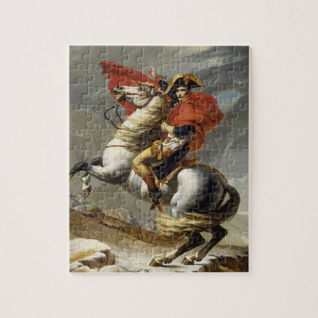 Napoleon Crossing the Grand Saint-Bernard Pass Jigsaw Puzzle (Vertical)