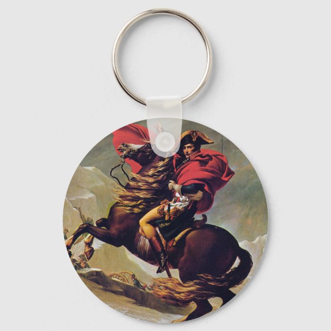 Napoleon Crossing the Saint Bernard Key Ring (Front)