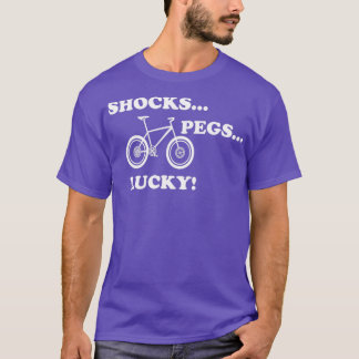 Napoleon Dynamite Quote  Shocks Pegs Lucky!  T-Shirt