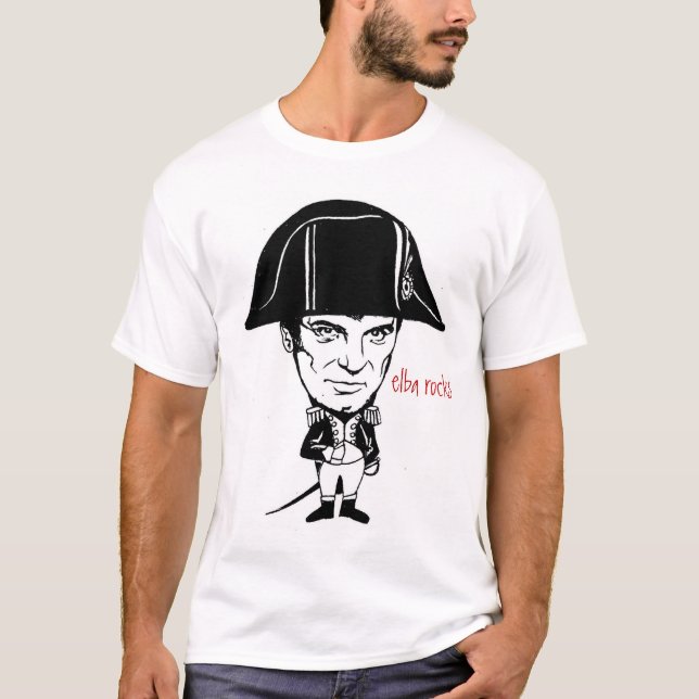 Napoleon -- ELBA ROCKS T-Shirt (Front)