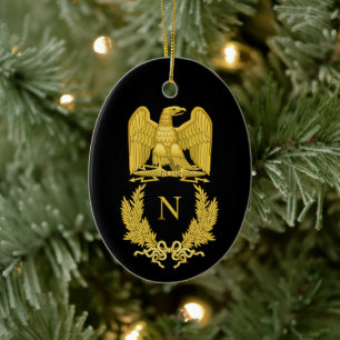 Napoleon Emblem Ceramic Ornament