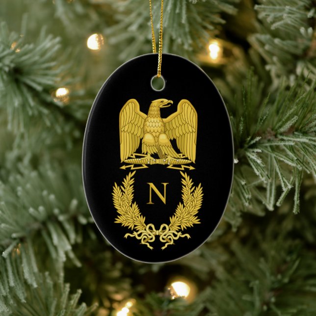 Napoleon Emblem Ceramic Ornament (Tree)