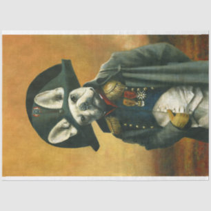 Napoleon French Bulldog Tissue Paper