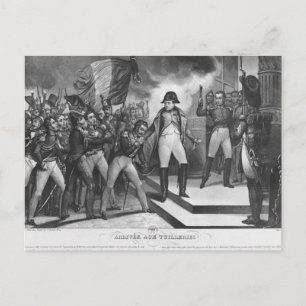 Napoleon I  arriving at the Tuileries Postcard
