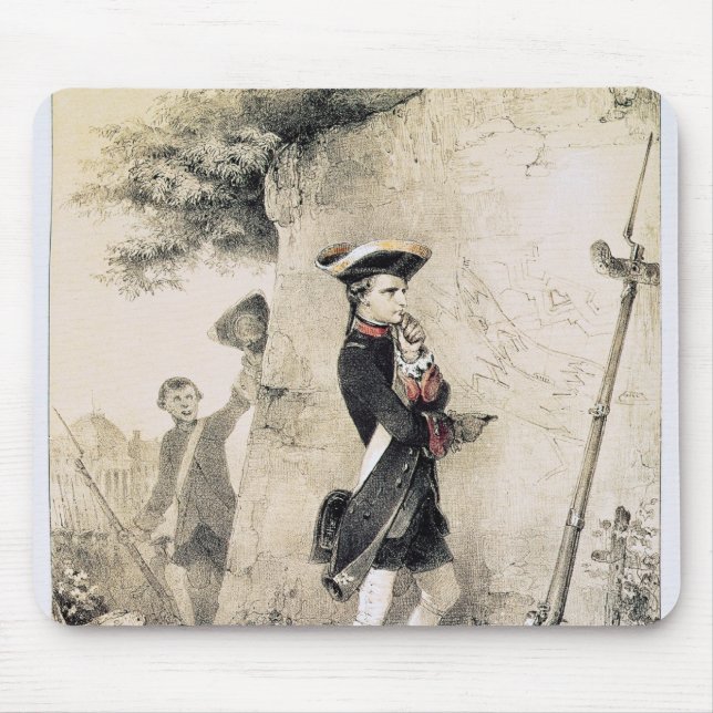 Napoleon I  at Military School Mouse Pad (Front)