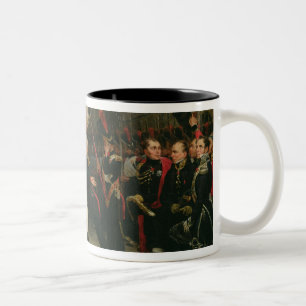 Napoleon I  Bidding Farewell to the Imperial Two-Tone Coffee Mug