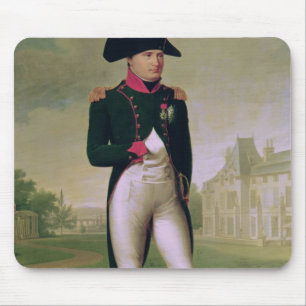 Napoleon I  in Front of the Chateau de Malmaison Mouse Pad