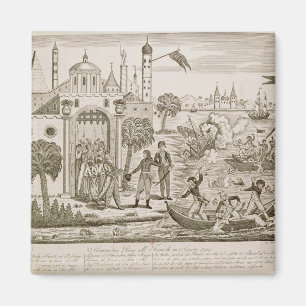Napoleon I Landing in Alexandria, 2nd July 1798 Magnet