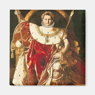 Napoleon I on the Imperial Throne, 1806 Magnet