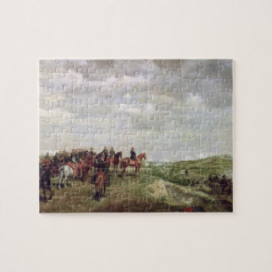 Napoleon III (1808-73) at the Battle of Solferino Jigsaw Puzzle