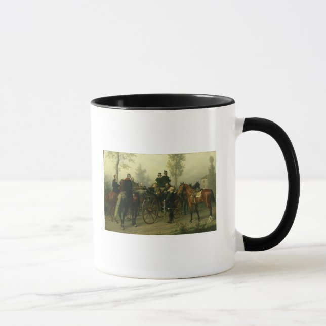 Napoleon III and Bismarck Mug (Right)