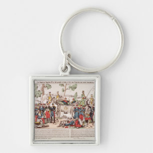 Napoleon III arrives at Sedan Key Ring