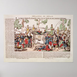 Napoleon III  arrives at Sedan Poster