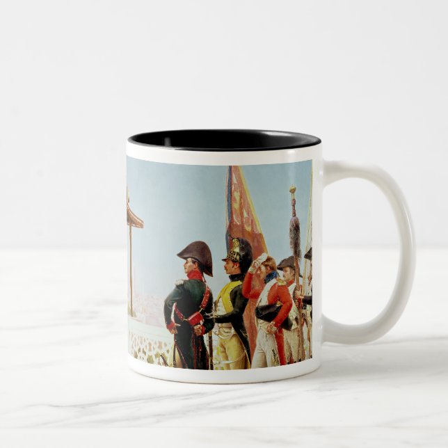 Napoleon in Cairo, 1798 Two-Tone Coffee Mug (Right)