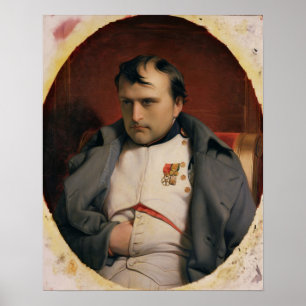 Napoleon  in Fontainebleau, 1846 Poster