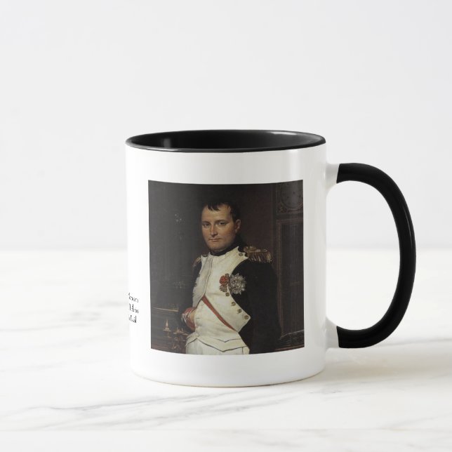 Napoleon in his Study by Jacques Louis David Mug (Right)