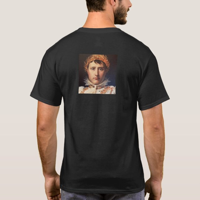 Napoleon Laurel-Wreath Crowned Hero T-Shirt (Back)