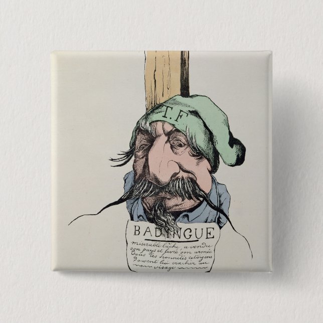 Napoleon le Petit' 15 Cm Square Badge (Front)