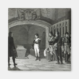 Napoleon Meditating before the Tomb Magnet