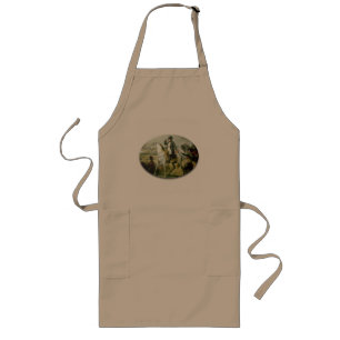 Napoleon on a horse long apron