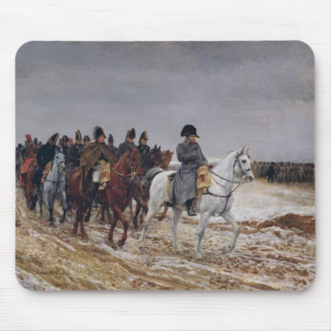 Napoleon  on Campaign in 1814, 1864 Mouse Pad (Front)