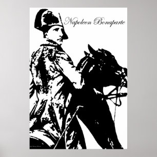 Napoleon On Horseback Poster