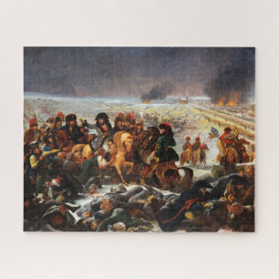 Napoleon on the Battlefield of Eylau by Gros Jigsaw Puzzle