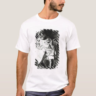 Napoleon studying his maps by lamplight, c.1800 T-Shirt