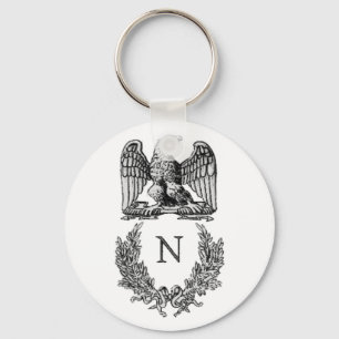 Napoleon Symbol Key Ring