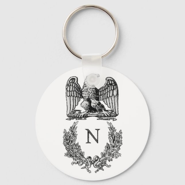 Napoleon Symbol Key Ring (Front)