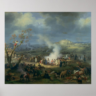 Napoleon Visiting Bivouac Poster