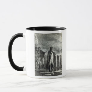 Napoleon watching the Fire of Moscow in 1812 Mug
