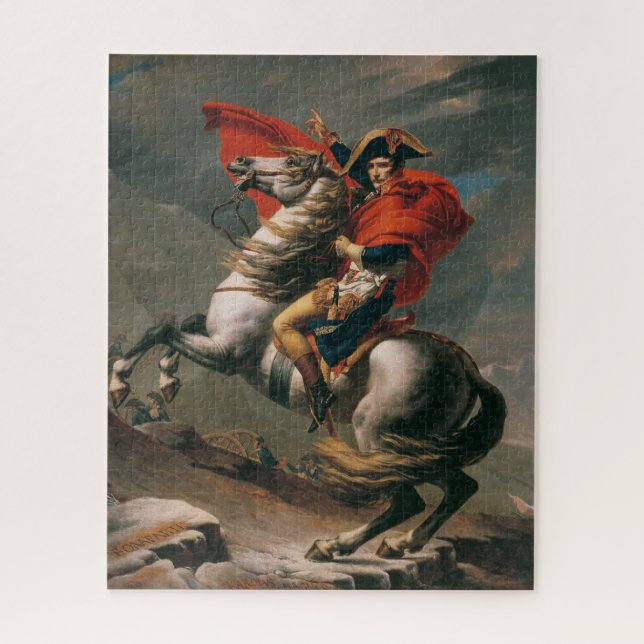 Napoleon with Horse, Battle of St. Bernard Pass Jigsaw Puzzle (Vertical)
