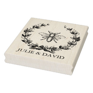 Napoleonic Bee Rubber Stamp