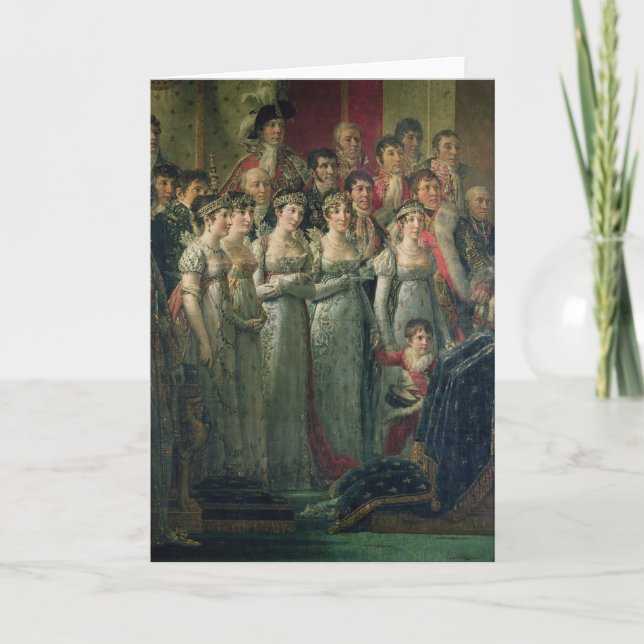 Napoleon's Consecration and Josephine's Card (Front)