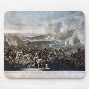 Napoleon's flight from the Battle of Waterloo Mouse Pad