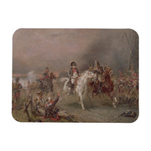 Napoleon's Retreat (oil on canvas) Magnet