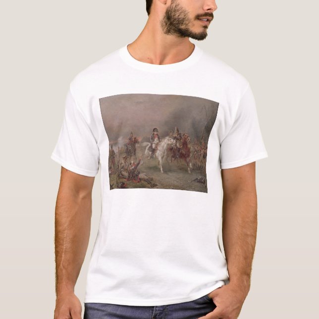 Napoleon's Retreat (oil on canvas) T-Shirt (Front)