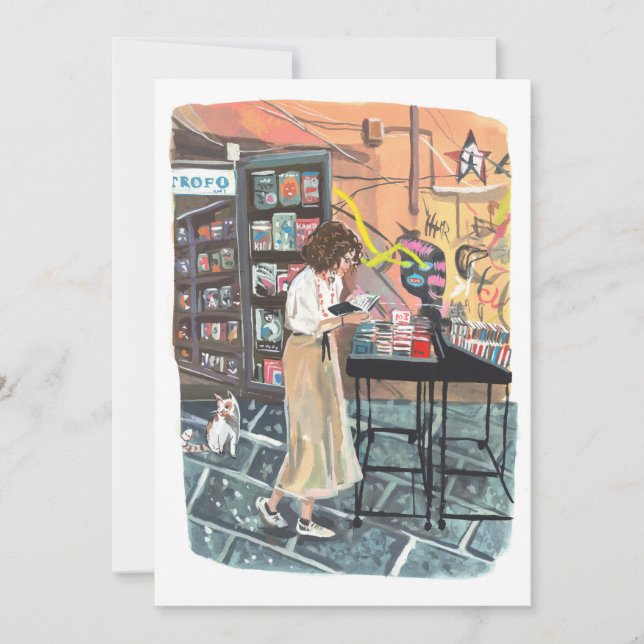 Napoli Bookstore Invitation (Front)