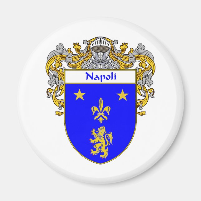 Napoli Coat of Arms (Mantled) Magnet (Front)