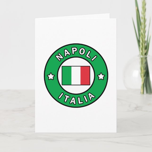 Napoli Italia Card (Front)