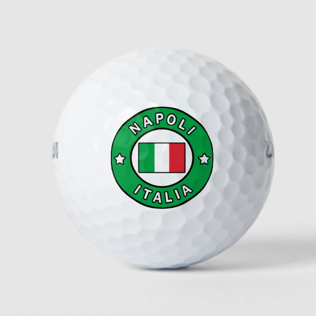 Napoli Italia Golf Balls (Front)