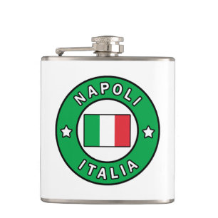 Napoli Italia Hip Flask