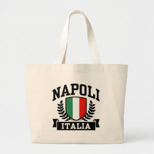 Napoli Italia Large Tote Bag