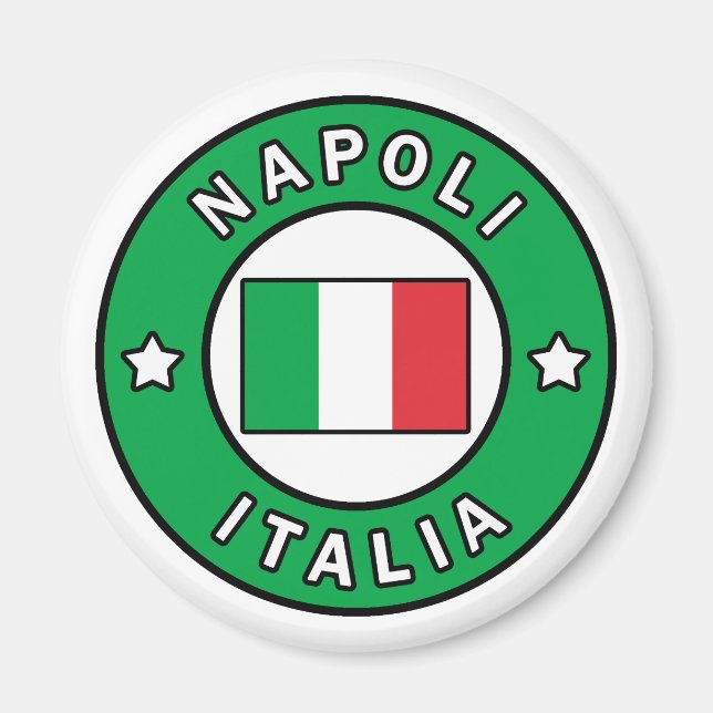 Napoli Italia Magnet (Front)
