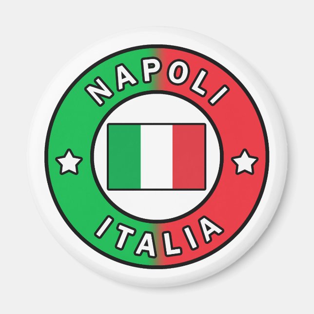Napoli Italia Magnet (Front)